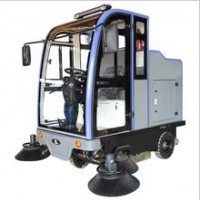 Municipal property sanitation sweeper for factory property community garbage sweeper