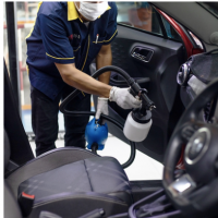 Tmall auto maintenance service interior cleaning seat Ceiling Interior decontamination cleaning deod